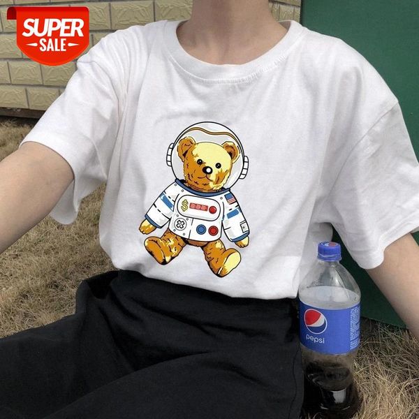 sunfiz yf 2020 women fashion o neck loose astranaut bear letter printed t-shirts female pretty casual tee short sleeve #2p9b, White
sunfiz yf 2020 women fashion o neck loose astranaut bear letter printed t-shirts female pretty casual tee short sleeve #2p9b, White