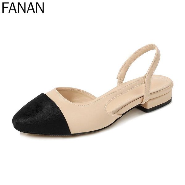 sandals chunky single shoes shallow side cut out stretch back strap slip on slingback mixed color women summer patchwork, Black
sandals chunky single shoes shallow side cut out stretch back strap slip on slingback mixed color women summer patchwork, Black