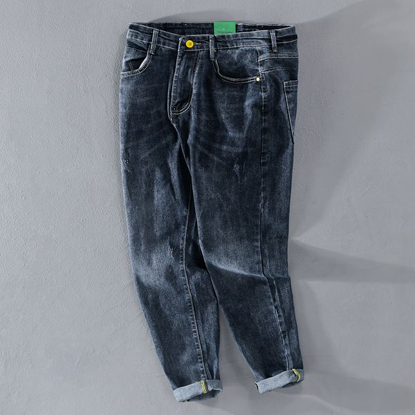 new 2021 spring and autumn stretch cotton jeans brand fashion pants comfortable black trousers for men spodnie pantalones mqvp, Blue
new 2021 spring and autumn stretch cotton jeans brand fashion pants comfortable black trousers for men spodnie pantalones mqvp, Blue