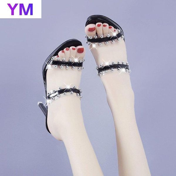 sandals pvc 2021 fine high heels footwear pearls ankle strap summer shoes women female slip-on zapatos rojos mujer, Black
sandals pvc 2021 fine high heels footwear pearls ankle strap summer shoes women female slip-on zapatos rojos mujer, Black