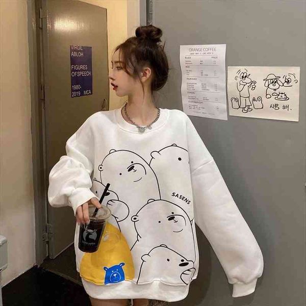 autumn winter women hoodies fashion bear print kawaii anime sweatshirt casual fleece thick sweatshirt women high quality, Black
autumn winter women hoodies fashion bear print kawaii anime sweatshirt casual fleece thick sweatshirt women high quality, Black