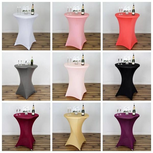table cloth high cocktail cover spandex lycra wedding party covers round for folding tables
table cloth high cocktail cover spandex lycra wedding party covers round for folding tables