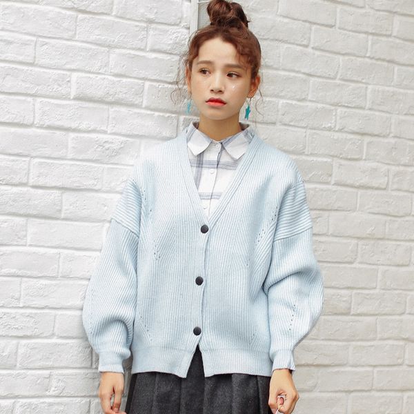 2021 new women cardigans spring v-neck knitted single breasted short sweater female solid color knitwear qkoy, White;black
2021 new women cardigans spring v-neck knitted single breasted short sweater female solid color knitwear qkoy, White;black