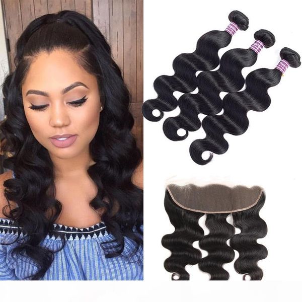 brazilian virgin hair bundles with closures extensions 3 bundles brazilian body wave bundles with 13x4 frontal unprocessed human hair weaves, Black;brown
brazilian virgin hair bundles with closures extensions 3 bundles brazilian body wave bundles with 13x4 frontal unprocessed human hair weaves, Black;brown