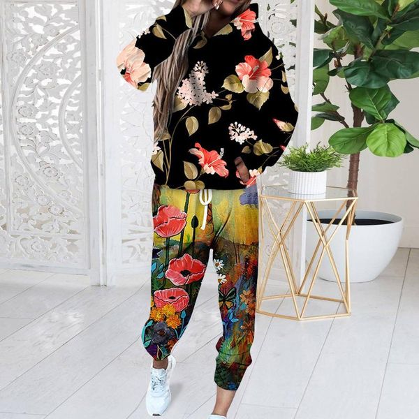 women's hoodies & sweatshirts elastic belt sports pants in autumn and winter with casual hoodie suit fashion comfy stock, Black
women's hoodies & sweatshirts elastic belt sports pants in autumn and winter with casual hoodie suit fashion comfy stock, Black