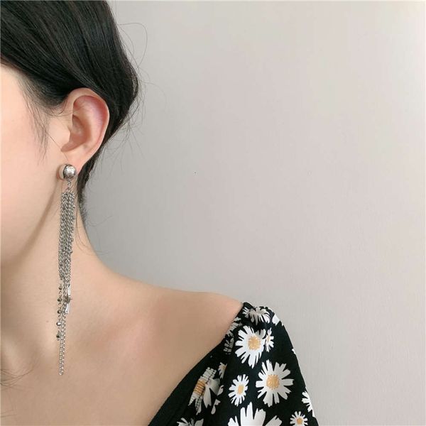 hbp fashion ins style small crowd design temperament fashionable cross chain tassel long earrings female, Silver
hbp fashion ins style small crowd design temperament fashionable cross chain tassel long earrings female, Silver