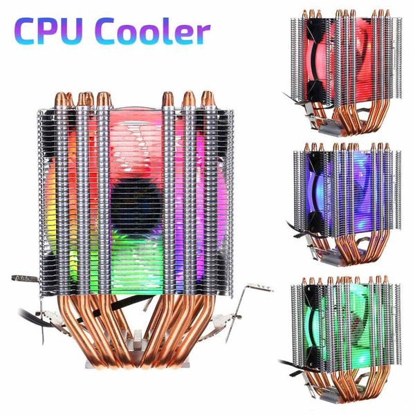 fans & coolings 6heatpipes cpu cooler 4pin rgb cooling fan universal computer radiator for 775 amd 1150 1151 1155 1156 1366 huananzhi 
fans & coolings 6heatpipes cpu cooler 4pin rgb cooling fan universal computer radiator for 775 amd 1150 1151 1155 1156 1366 huananzhi