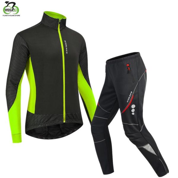 racing sets wosawe winter thermal fleece cycling jacket long set windproof mtb cycle clothing sportswear mountain bike clothes suit, Black;blue
racing sets wosawe winter thermal fleece cycling jacket long set windproof mtb cycle clothing sportswear mountain bike clothes suit, Black;blue