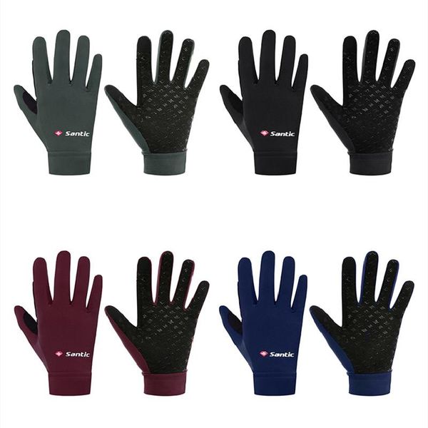 cycling gloves santic winter touch screen fleece warm bicycle outdoor camping hiking motorcycle sports full finger, Black
cycling gloves santic winter touch screen fleece warm bicycle outdoor camping hiking motorcycle sports full finger, Black