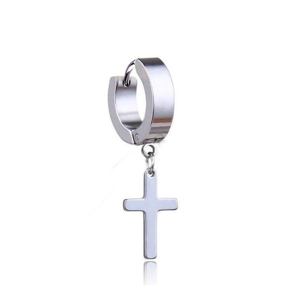 2021 allergy cross ear clasp men's stainless steel ear clip fashionable cross earrings fashion punk bbyvdq bde_home, Silver
2021 allergy cross ear clasp men's stainless steel ear clip fashionable cross earrings fashion punk bbyvdq bde_home, Silver