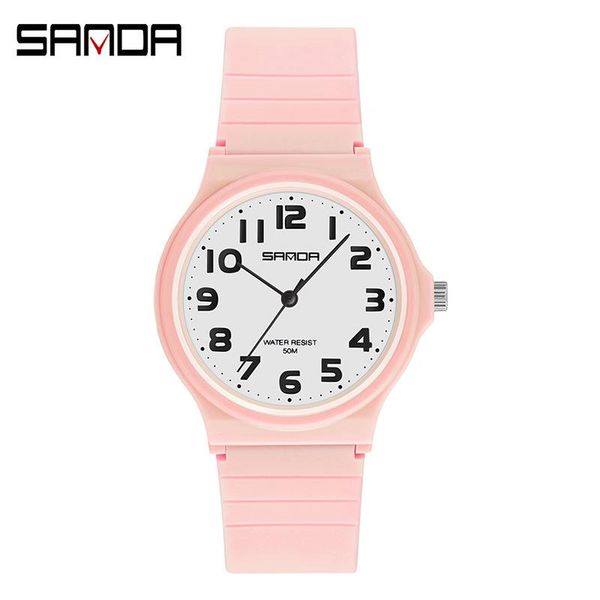 wristwatches sanda ladies watch female students simple plastic belt stars ulzzang waterproof network red quartz women's 6010, Slivery;brown
wristwatches sanda ladies watch female students simple plastic belt stars ulzzang waterproof network red quartz women's 6010, Slivery;brown