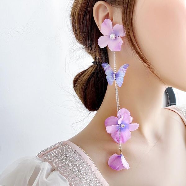 hoop & huggie long simulated flower petals tassel earrings earring travel holiday pendientes kolczyki piercing oorbellen jewelry for women, Golden;silver
hoop & huggie long simulated flower petals tassel earrings earring travel holiday pendientes kolczyki piercing oorbellen jewelry for women, Golden;silver