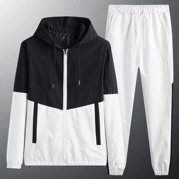 tracksuits spring and men's autumn sports casual hooded large jacket sweater suit cardigan fashion coat man, Gray
tracksuits spring and men's autumn sports casual hooded large jacket sweater suit cardigan fashion coat man, Gray