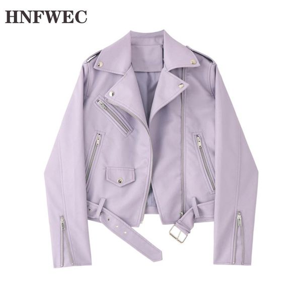 2021 autumn winter women new fashion lapel long sleeve multi zipper purple motorcycle style short leather jacket v843, Black
2021 autumn winter women new fashion lapel long sleeve multi zipper purple motorcycle style short leather jacket v843, Black