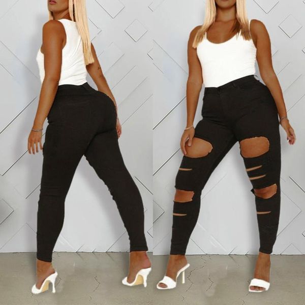 women's jeans high waist skinny denim pants 2021 street fashion button pocket elastic hole jeans trousers slim denim pants s-3xl, Blue
women's jeans high waist skinny denim pants 2021 street fashion button pocket elastic hole jeans trousers slim denim pants s-3xl, Blue
