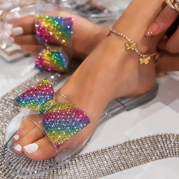 plus size 35-43 women jelly shoes colorful bowtie slippers woman beach shoes summer ladie bling slides zapatos mujer, Black
plus size 35-43 women jelly shoes colorful bowtie slippers woman beach shoes summer ladie bling slides zapatos mujer, Black