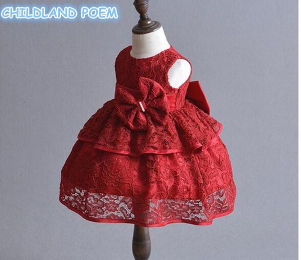 girl's dresses baby girl bow party wedding 1 year birthday dress vestido 2021 infant toddler christening gowns baptism, Red;yellow
girl's dresses baby girl bow party wedding 1 year birthday dress vestido 2021 infant toddler christening gowns baptism, Red;yellow