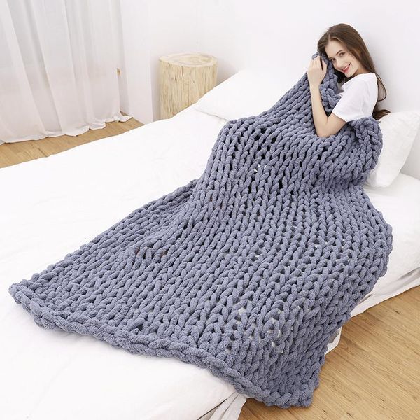 2021 new comfortable keep warm soft thick line giant yarn knitted blanket handmade manual weaving pgraphy props blankets
2021 new comfortable keep warm soft thick line giant yarn knitted blanket handmade manual weaving pgraphy props blankets