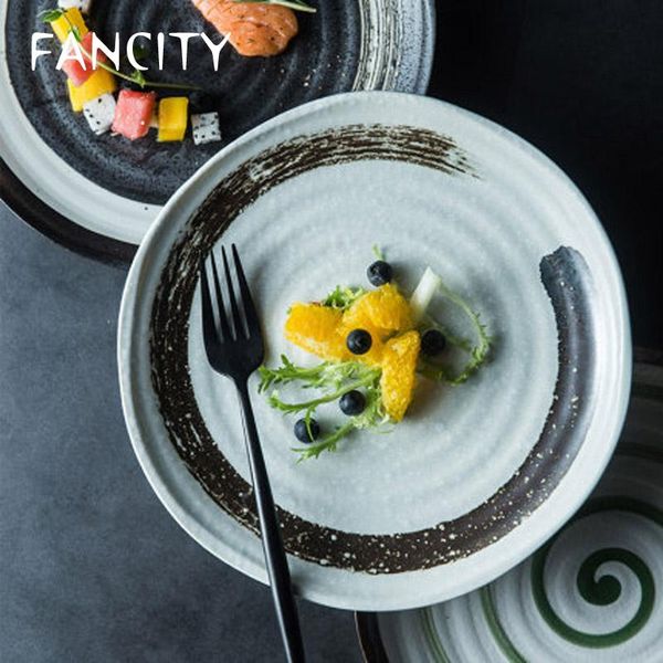 dishes & plates fancity creative personality japanese hand-painted ceramic restaurant tableware shaped threaded dinner plate home steak
dishes & plates fancity creative personality japanese hand-painted ceramic restaurant tableware shaped threaded dinner plate home steak