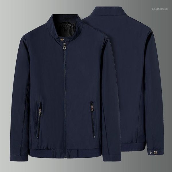 men's jackets spring autumn jacket middle-aged dad costume stand casual coats vintage street wear social male clothing, Black;brown
men's jackets spring autumn jacket middle-aged dad costume stand casual coats vintage street wear social male clothing, Black;brown