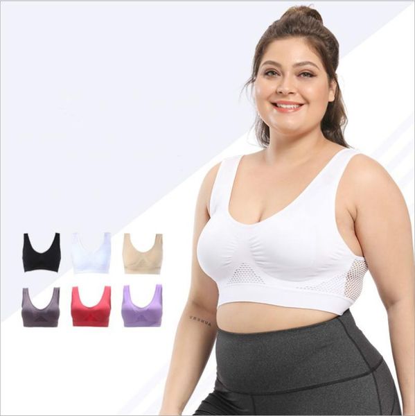 gym clothing 3xl-6xl big size sports bra black white breathable wire sleep daily yoga women padded for workout, White;black
gym clothing 3xl-6xl big size sports bra black white breathable wire sleep daily yoga women padded for workout, White;black