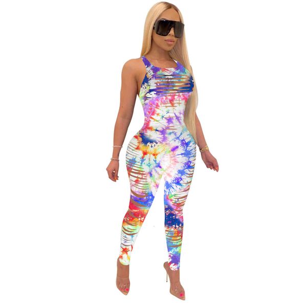 women gradient hole jumpsuit scoop neck sleeveless slim fit rompers famale trousers jumpsuit, Black;white
women gradient hole jumpsuit scoop neck sleeveless slim fit rompers famale trousers jumpsuit, Black;white