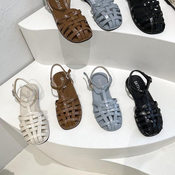 sandals 2021 shoes closed toe breathable large size soft summer heels suit female beige fashion comfort big beach low girls, Black
sandals 2021 shoes closed toe breathable large size soft summer heels suit female beige fashion comfort big beach low girls, Black
