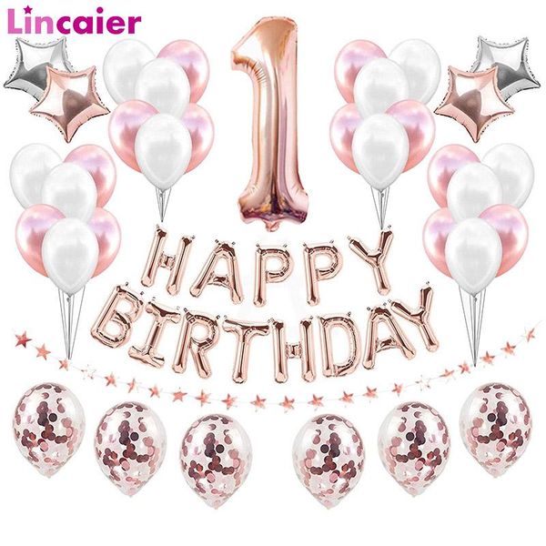 party decoration first balloons set happy birthday decorations my 1st kids baby boy girl i am one 1 year old supplies
party decoration first balloons set happy birthday decorations my 1st kids baby boy girl i am one 1 year old supplies