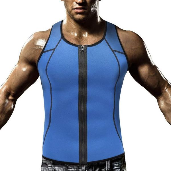 men's body shapers cross-border explosion splicing zipper sports vest neoprene corset speed wicking abdomen, Black;brown
men's body shapers cross-border explosion splicing zipper sports vest neoprene corset speed wicking abdomen, Black;brown