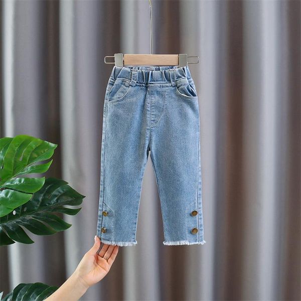 jeans baby girl solid color for girls spring autumn casual style kid clothes, Blue
jeans baby girl solid color for girls spring autumn casual style kid clothes, Blue
