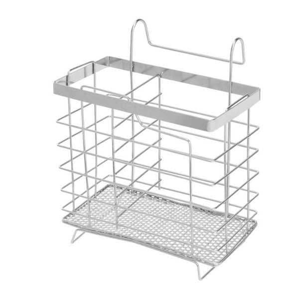 kitchen storage & organization stainless steel rectangular hanging utensil drying rack chopsticks spoons drainer basket flatware
kitchen storage & organization stainless steel rectangular hanging utensil drying rack chopsticks spoons drainer basket flatware
