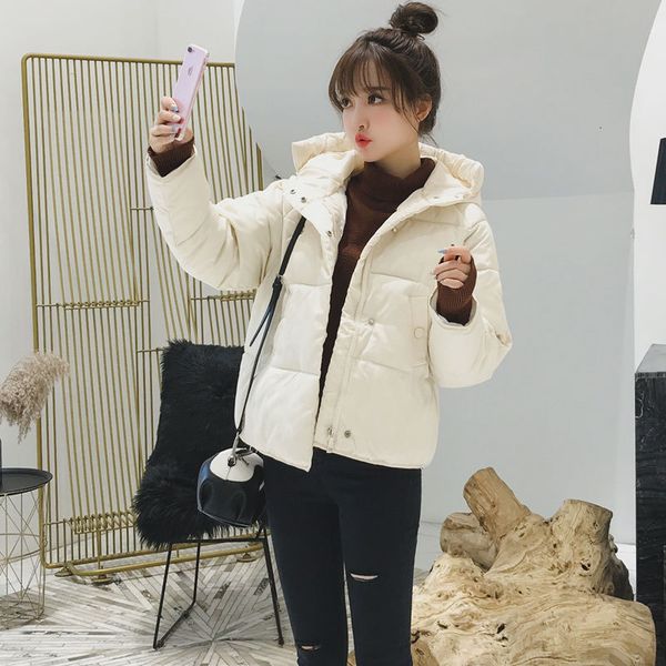 new sweet short hooed parka thick warm winter jacket women causal solid parka coat female office lady 201029, Black
new sweet short hooed parka thick warm winter jacket women causal solid parka coat female office lady 201029, Black