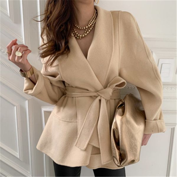women's blouses & shirts hzirip streetwear elegant tracks all the solid game woolen chic women minimalist korean loose waistcoat jacket, White
women's blouses & shirts hzirip streetwear elegant tracks all the solid game woolen chic women minimalist korean loose waistcoat jacket, White
