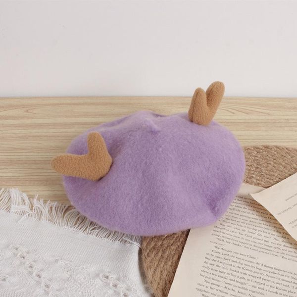 caps & hats fashion toddler double antler beret autumn winter solid color baby girl warm comfortable beanie for outing party, Yellow
caps & hats fashion toddler double antler beret autumn winter solid color baby girl warm comfortable beanie for outing party, Yellow