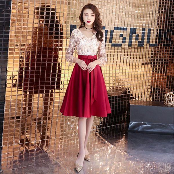 ethnic clothing 2021 spring multi elegant long slim dress v-neck bead decoration cheongsam wedding evening vintage vestido size s-2xl, Red
ethnic clothing 2021 spring multi elegant long slim dress v-neck bead decoration cheongsam wedding evening vintage vestido size s-2xl, Red