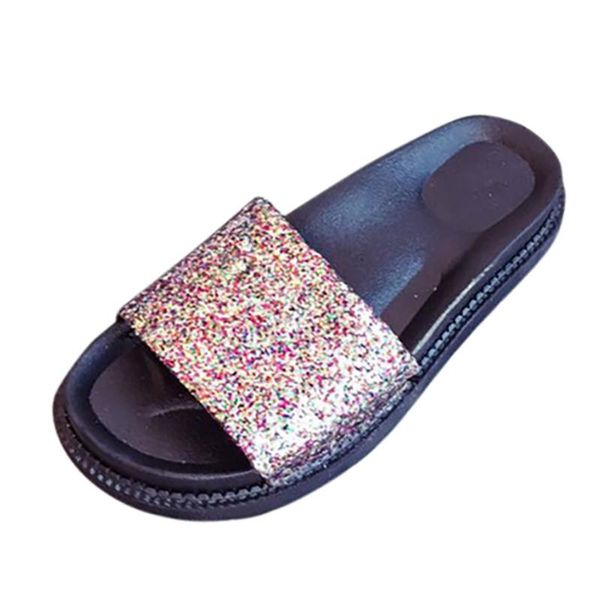 slippers beach women flat comfortable and non-slip women's summer flip-flops sequin shoes casual 2021, Black
slippers beach women flat comfortable and non-slip women's summer flip-flops sequin shoes casual 2021, Black