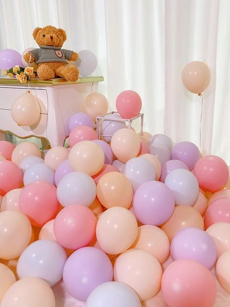 party decoration 5 inch macaron color balloon trumpet thickened explosion-proof children's birthday decorations room scene layout
party decoration 5 inch macaron color balloon trumpet thickened explosion-proof children's birthday decorations room scene layout