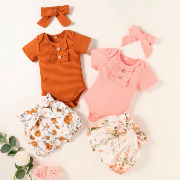 clothing sets girl set toddler kids girls summer cotton outfits flowers print outfit bow three-piece suits baby clothes, White
clothing sets girl set toddler kids girls summer cotton outfits flowers print outfit bow three-piece suits baby clothes, White
