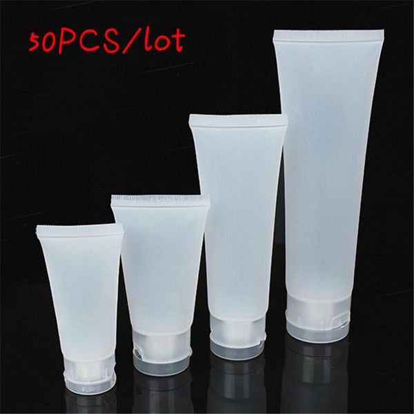 storage bottles & jars 50pcs clear soft tubes empty cosmetic cream lotion shampoo packaging containers travel makeup refillable 20/30/50/100
storage bottles & jars 50pcs clear soft tubes empty cosmetic cream lotion shampoo packaging containers travel makeup refillable 20/30/50/100