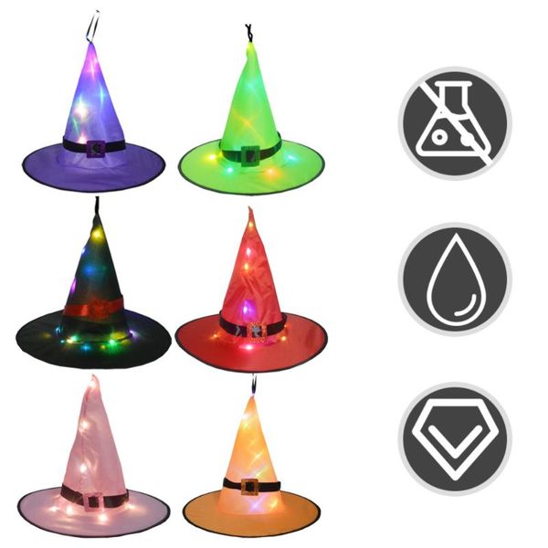 party hats 6pcs light caps shiner witch hanging for festival (4pcs string caps, 2pcs rando
party hats 6pcs light caps shiner witch hanging for festival (4pcs string caps, 2pcs rando