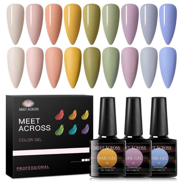 nail art kits meet across gel polish set 6pcs/12pcs kit semi permanent soak off base coat for manicure hybrid varnishes
nail art kits meet across gel polish set 6pcs/12pcs kit semi permanent soak off base coat for manicure hybrid varnishes