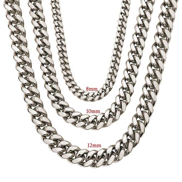 necklace men stainless steel hip hop cuban link chain necklace for women steampunk men gold steel color gifts for male, Silver
necklace men stainless steel hip hop cuban link chain necklace for women steampunk men gold steel color gifts for male, Silver