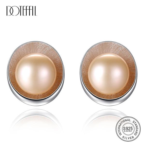 stud doteffil authentic 925 silver shell earring natural freshwater pearl women earrings fine jewelry female gift party, Golden;silver
stud doteffil authentic 925 silver shell earring natural freshwater pearl women earrings fine jewelry female gift party, Golden;silver
