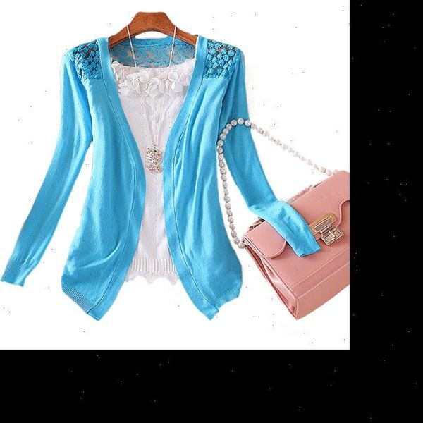 lady korean style candy color crochet knit coat sweater cardigan summer crochet blouse retail wholesale 6dqc, White;black
lady korean style candy color crochet knit coat sweater cardigan summer crochet blouse retail wholesale 6dqc, White;black