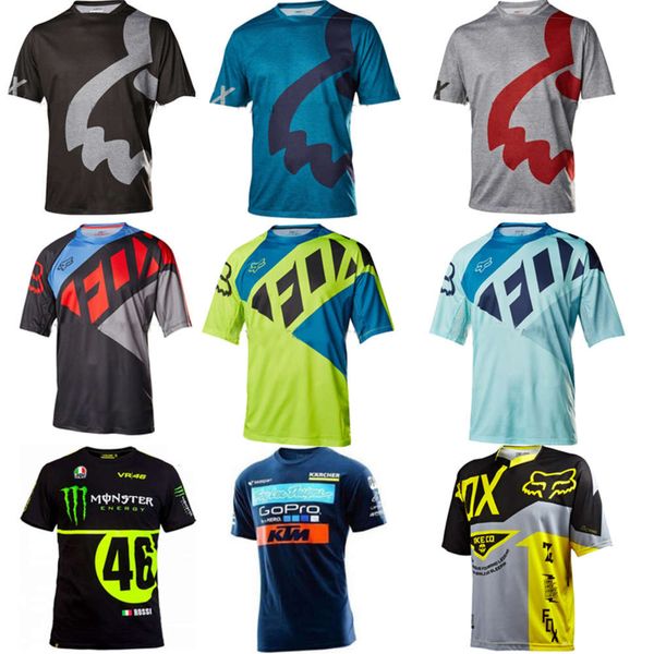 speed down riding suit cross country motorcycle short sleeve t-shirt dign mountain bike round neck shirt, Black 
speed down riding suit cross country motorcycle short sleeve t-shirt dign mountain bike round neck shirt, Black