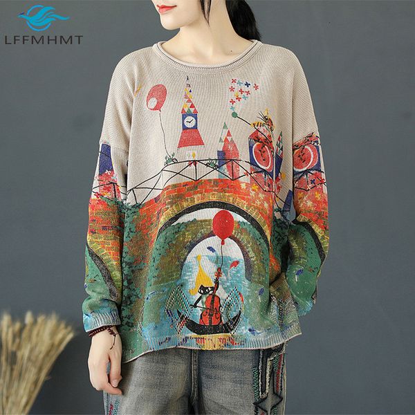 2021 women spring autumn new fashion cartoon knitted sweater office lady vintage female korean style oversized casual dhcq, White;black
2021 women spring autumn new fashion cartoon knitted sweater office lady vintage female korean style oversized casual dhcq, White;black