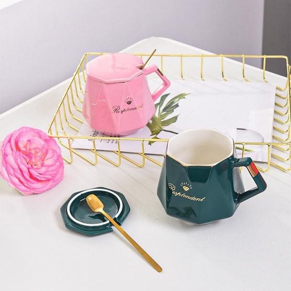 mugs ceramic coffee cup luxury nordic with spoon solid green minimalist afternoon tea cups set mug
mugs ceramic coffee cup luxury nordic with spoon solid green minimalist afternoon tea cups set mug
