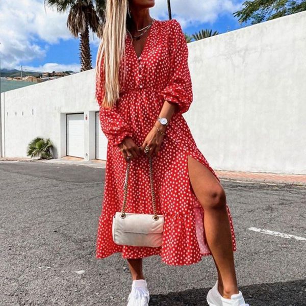 women's swimwear autumn long floral print dress robe for women 2021 casual sleeve split female boho elegant maxi party vestidos spring, White;black
women's swimwear autumn long floral print dress robe for women 2021 casual sleeve split female boho elegant maxi party vestidos spring, White;black