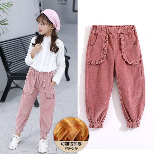 trousers 2021 autumn winter fashion children pants for baby girls warm velvet corduroy harem kids w862, Blue
trousers 2021 autumn winter fashion children pants for baby girls warm velvet corduroy harem kids w862, Blue