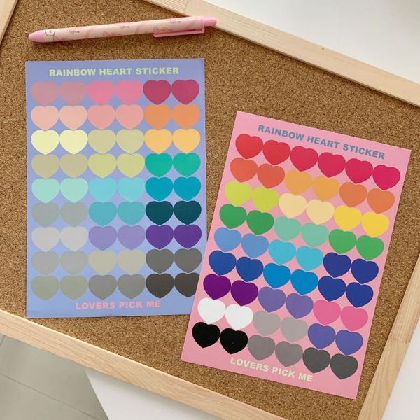 gift wrap cute girls rainbow heart stickers marking note decorative diary sticker diy mobile phone notebook
gift wrap cute girls rainbow heart stickers marking note decorative diary sticker diy mobile phone notebook